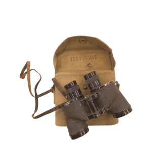 Canadian Binoculars 1942 with P37 Web Case 1940
