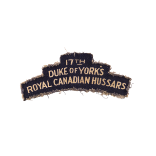 17th Duke of York’s – Printed shoulder title