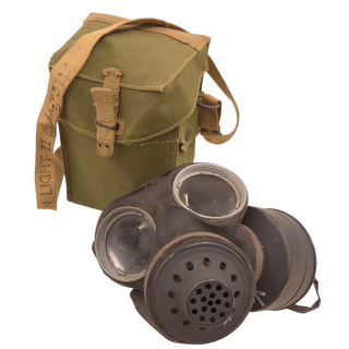 British Light Respirator with bag – 1944