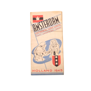 1945 Amsterdam Continental Leave Centre Guide – Canadian Army