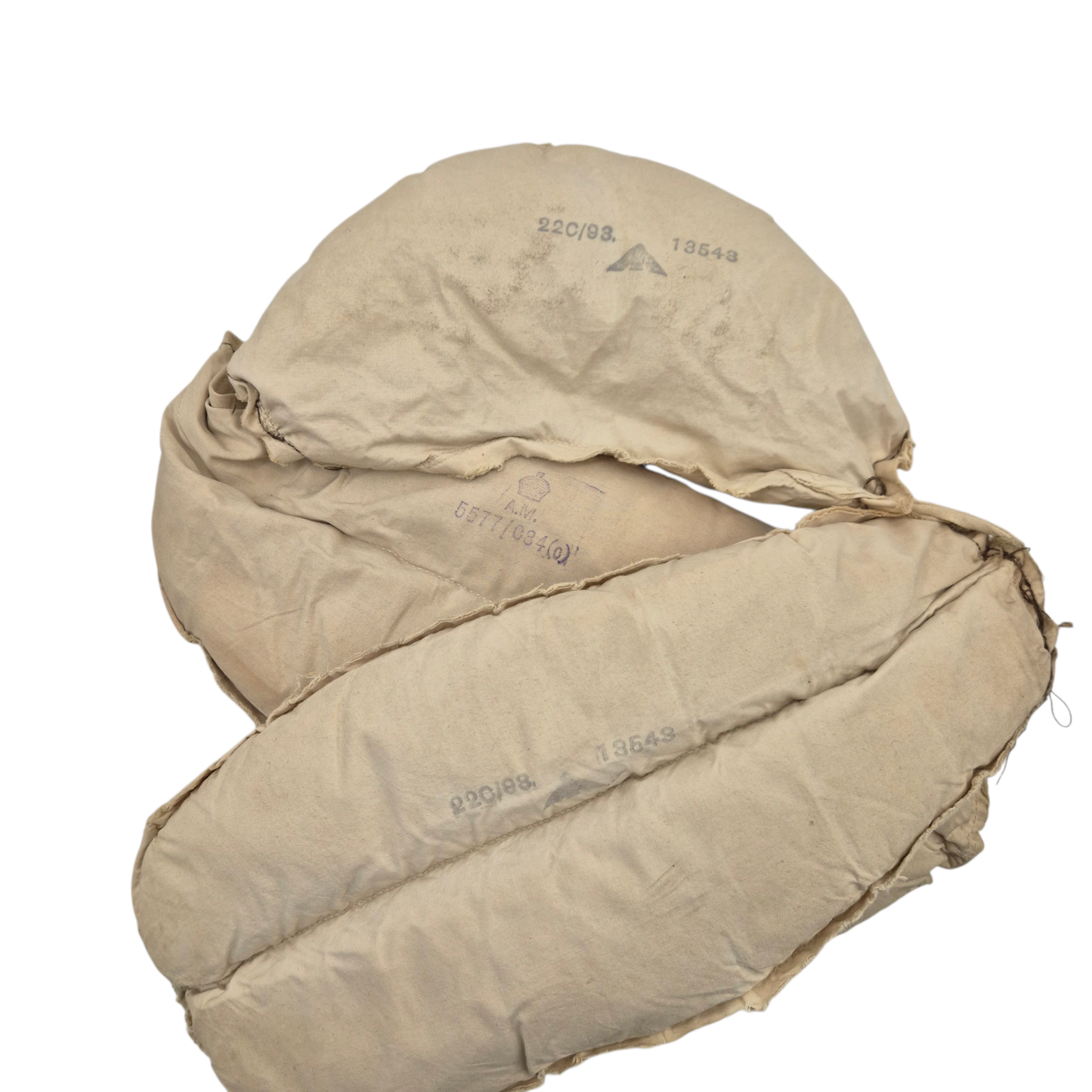 RAF 1941 Pattern Mae West Kapok Pads 22C/93 - Image 2