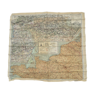 British Escape & Evasion Silk Map, Europe, Sheets A & B