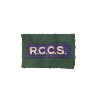RCCS 4th Cdn Armoured Division – Embroidered formation patch