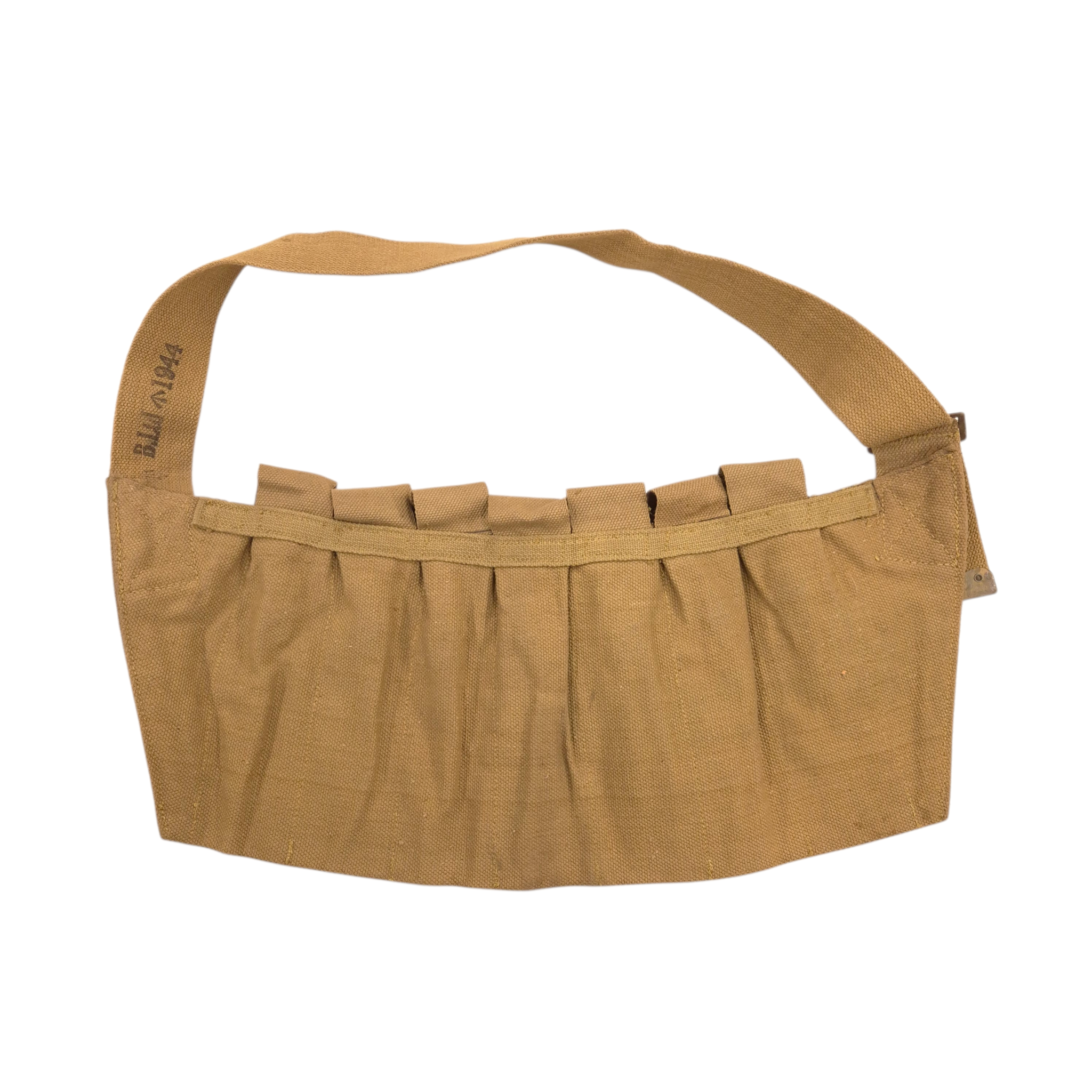 British Sten Magazine Bandoleer - 1944 - Image 2