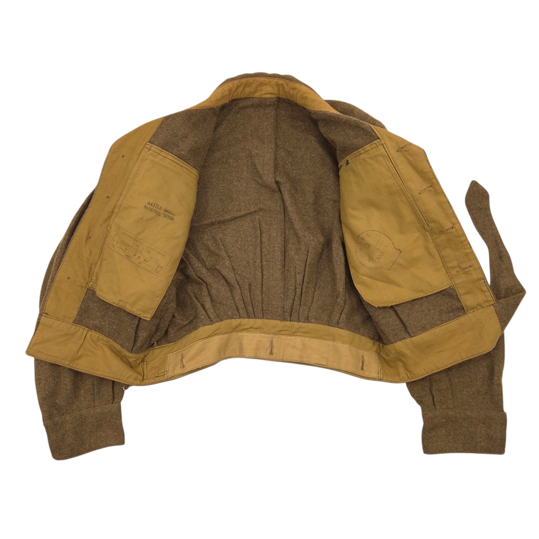 Canadian P37 Battle Dress Blouse - 1945 - Image 2