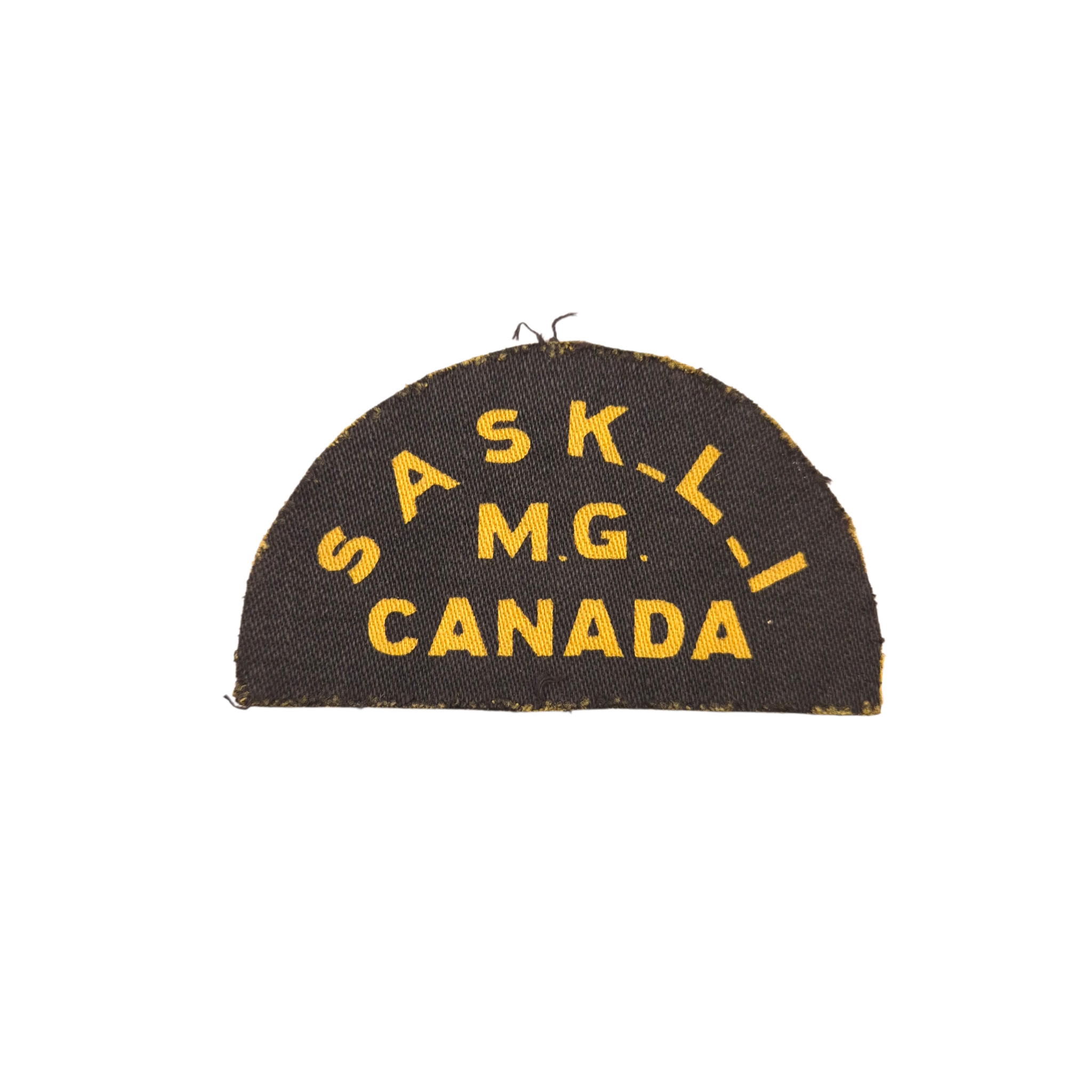 Saskatoon Light Infantry MG - Printed shoulder title