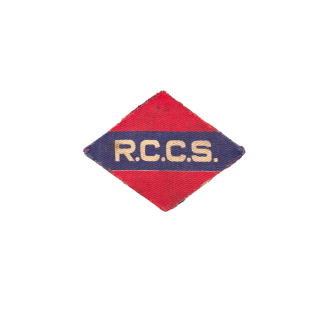 RCCS 1st Canadian Army – Printed formation patch
