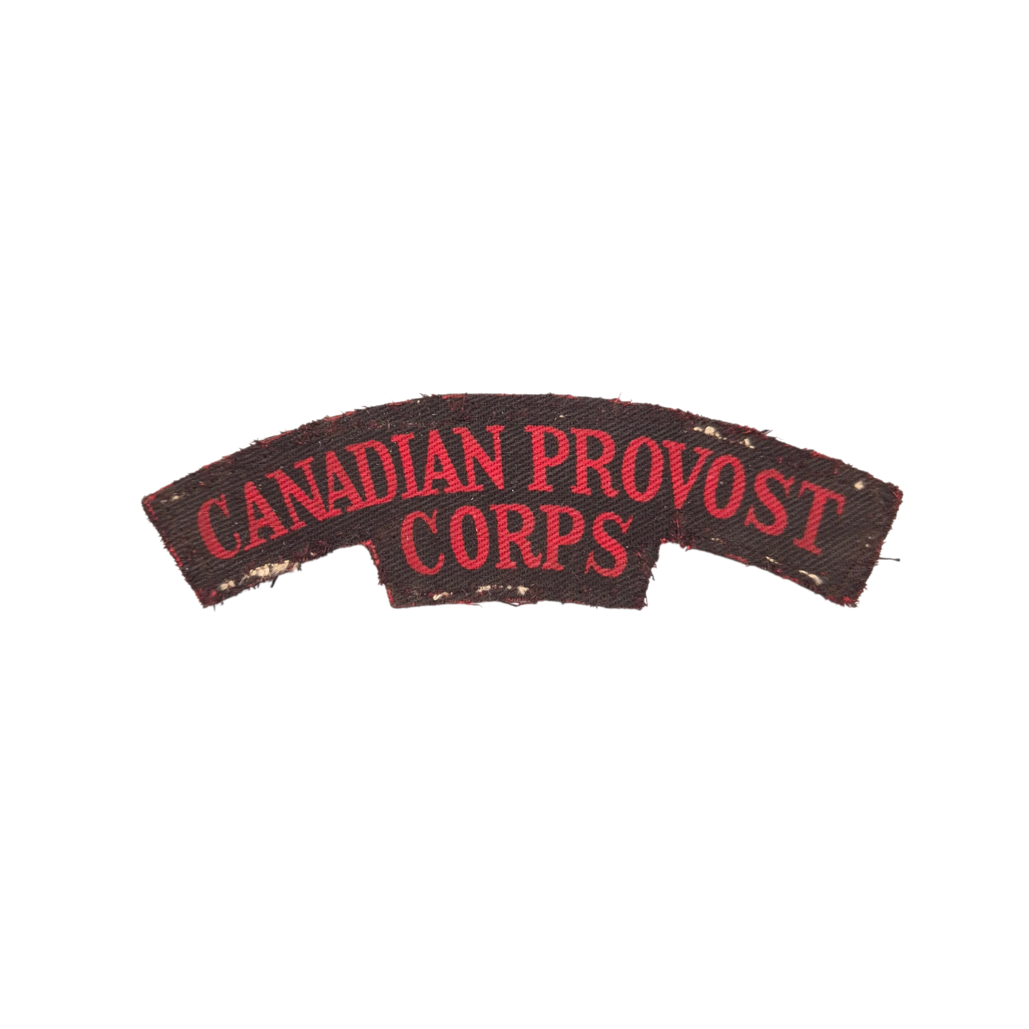 Canadian Provost Corps - Printed shoulder title