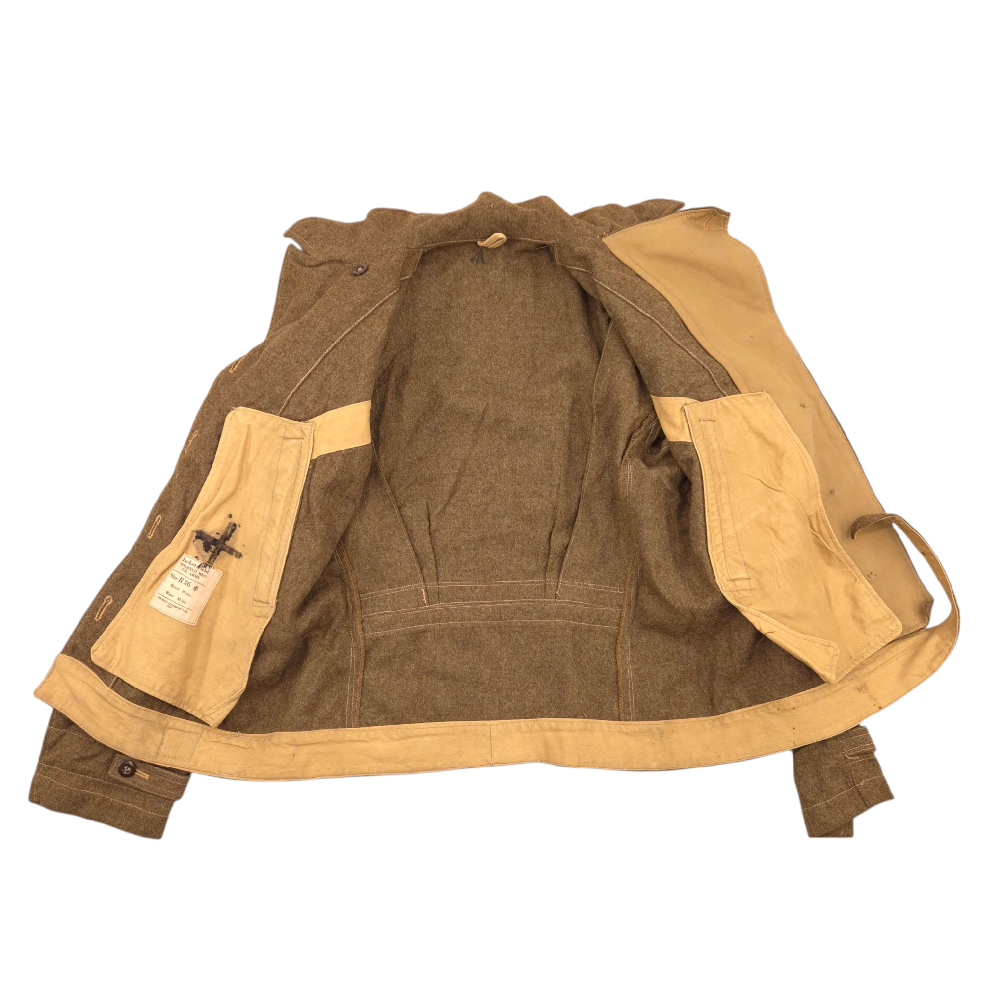 U.S. 'British Made' ETO Jacket - Dated 1942 - Image 3