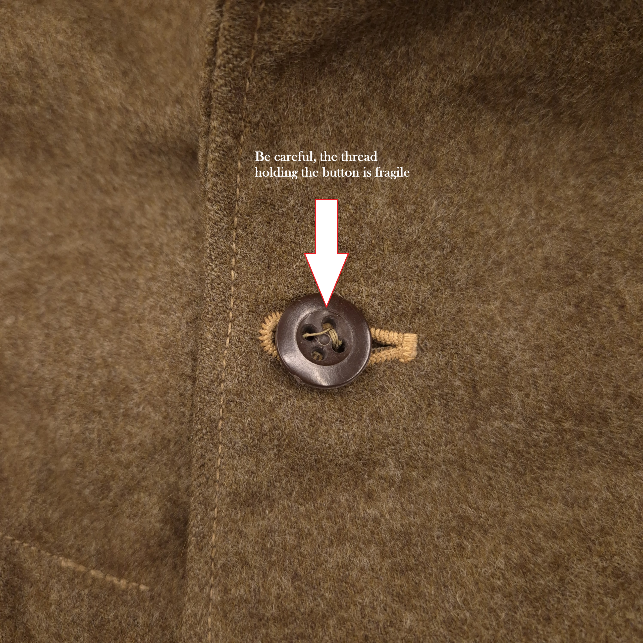 U.S. 'British Made' ETO Jacket - Dated 1942 - Image 9