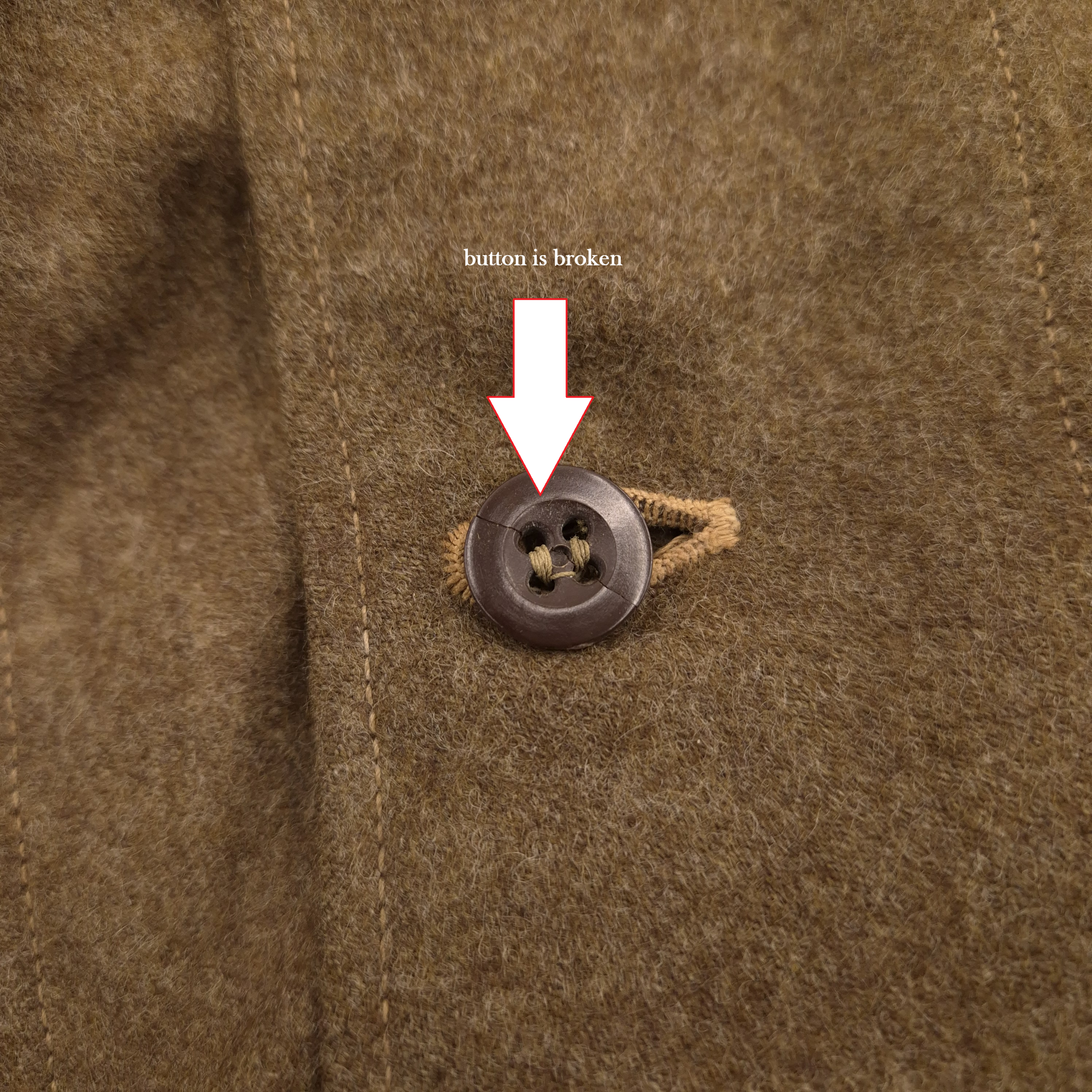 U.S. 'British Made' ETO Jacket - Dated 1942 - Image 10