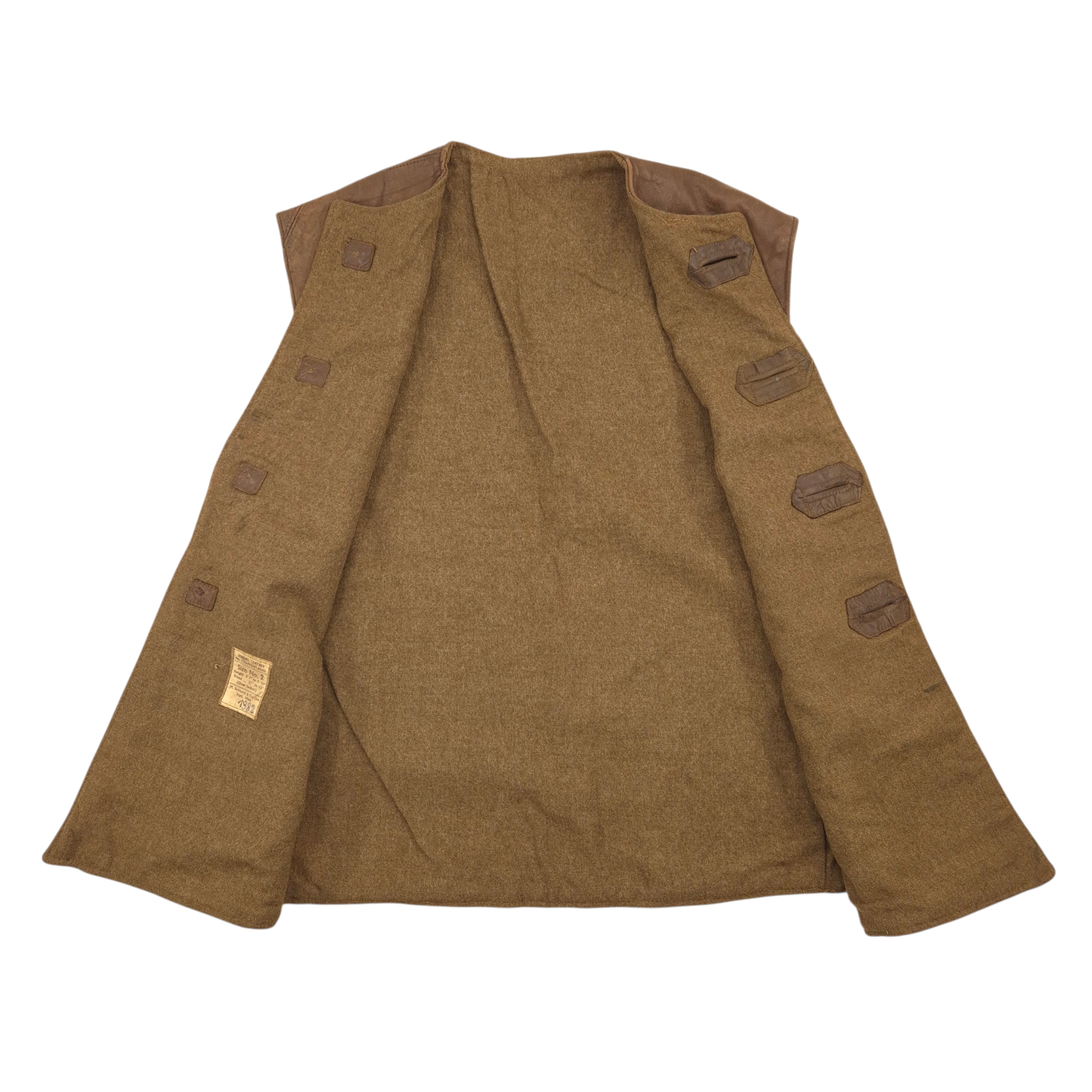 British Leather Jerkin No.2 - 1944 - Image 3