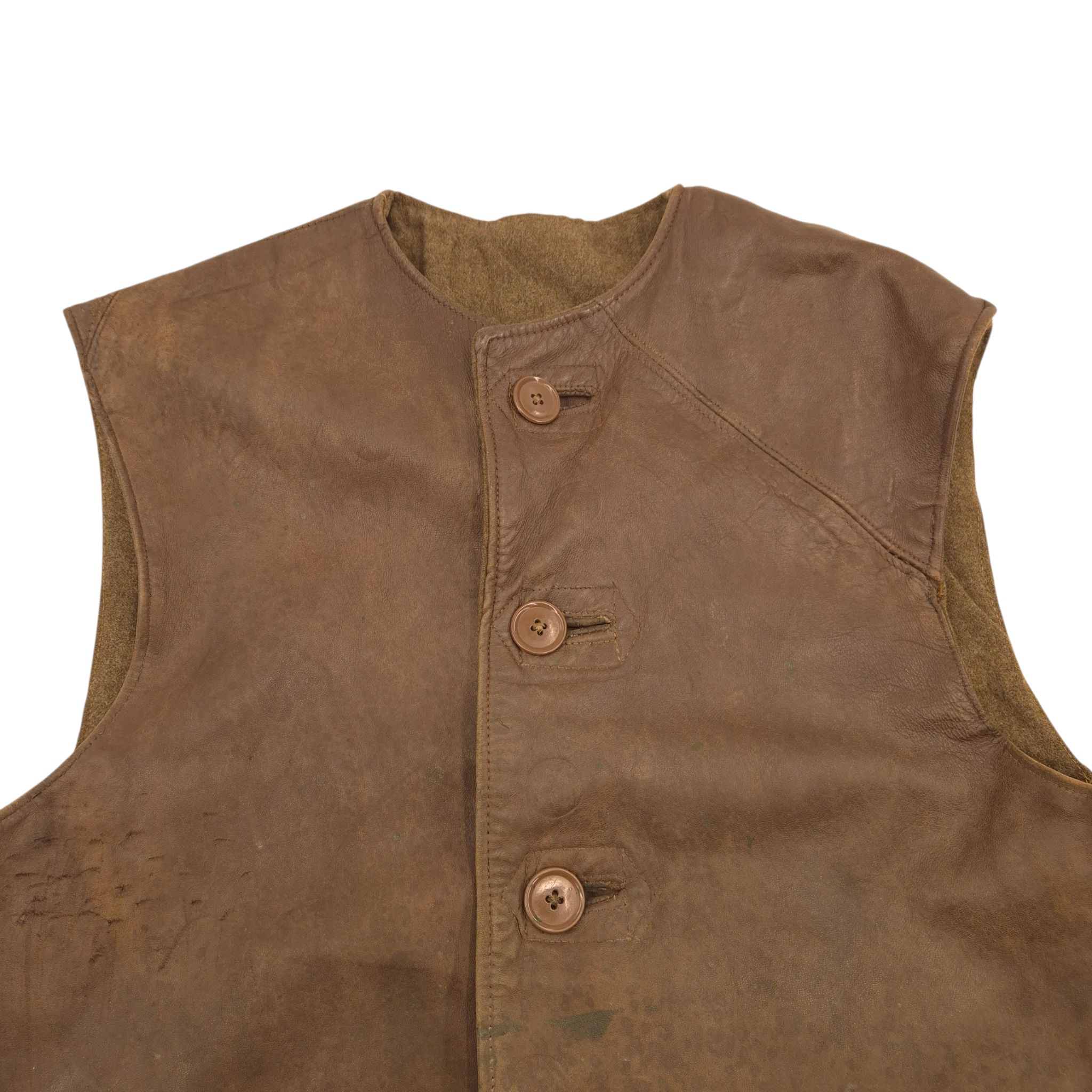British Leather Jerkin No.2 - 1944 - Image 6