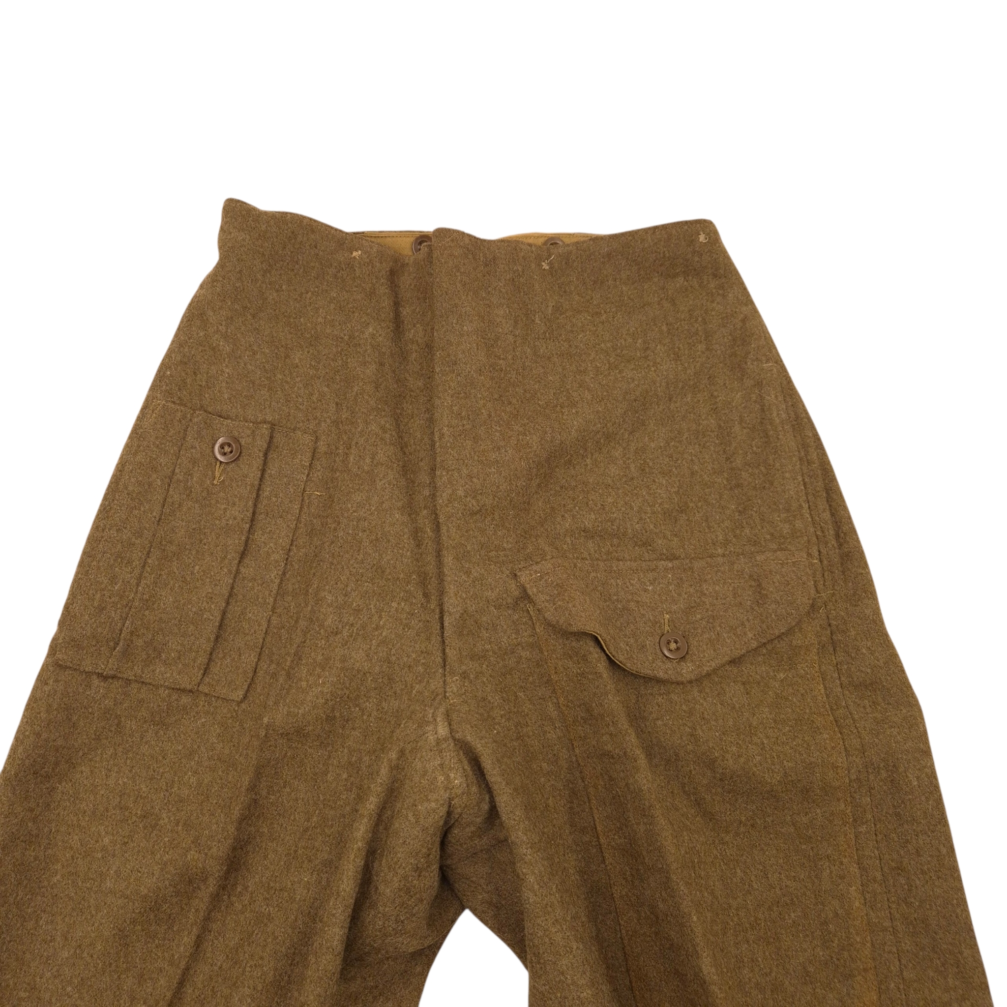 British P40 Battle Dress Trousers - Dated 1943 - Image 8