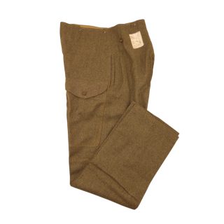 British P40 Battle Dress Trousers – Dated 1943