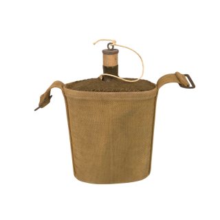 British P37 Water Bottle and Web Carrier – A.C. 1942