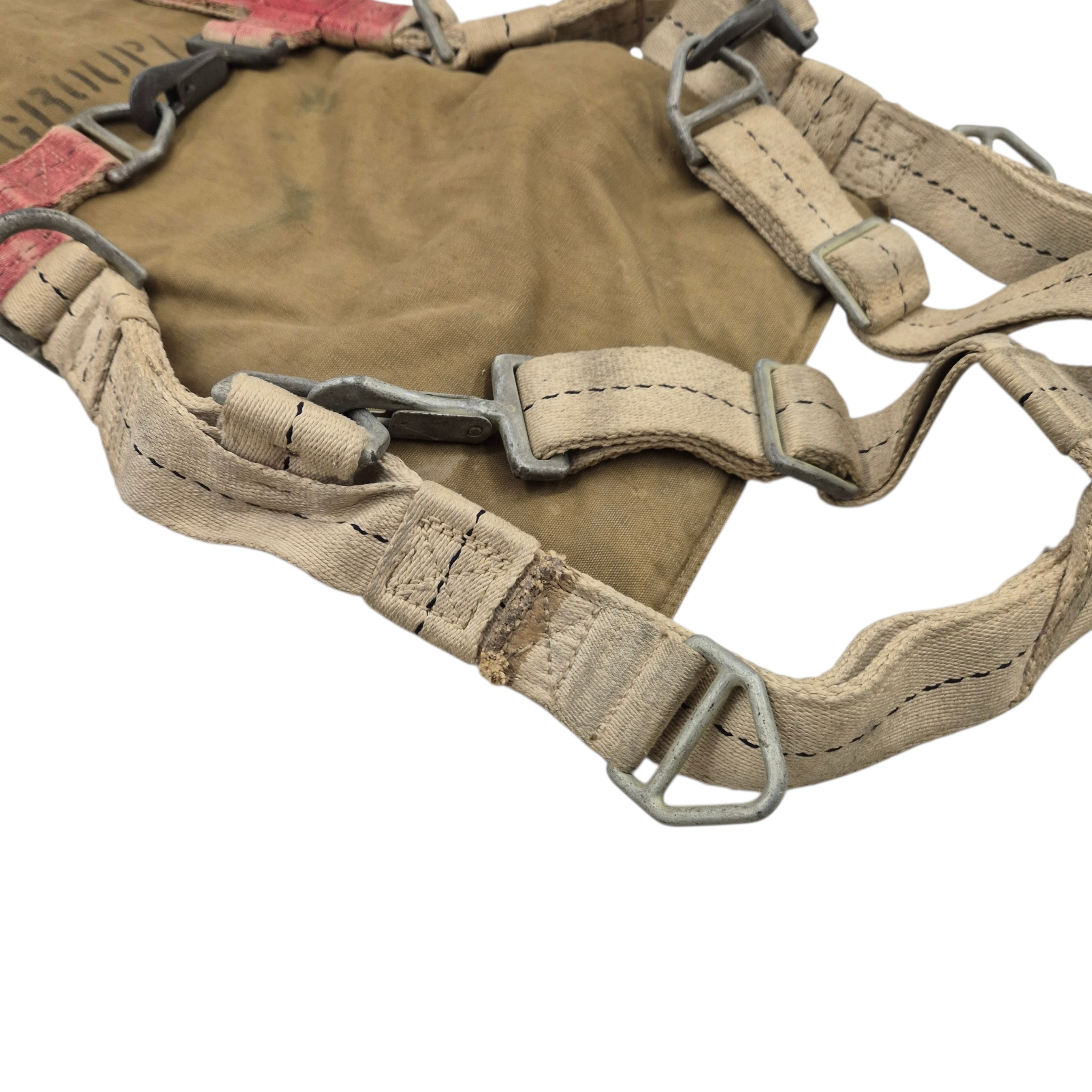 USAAF AN6513 "Red group" Parachute Harness - Dated 1943 - Image 6