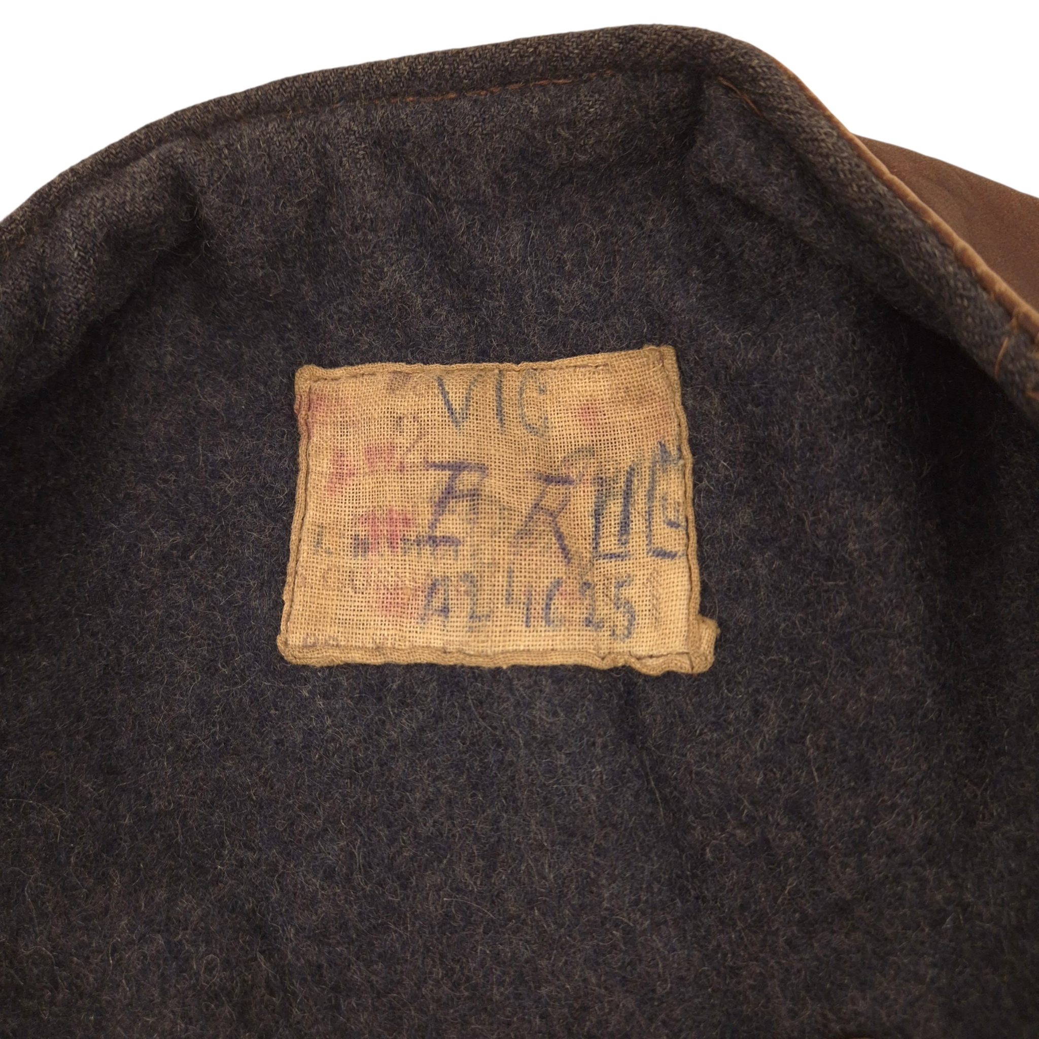 British RAF Leather Jerkin - Image 6