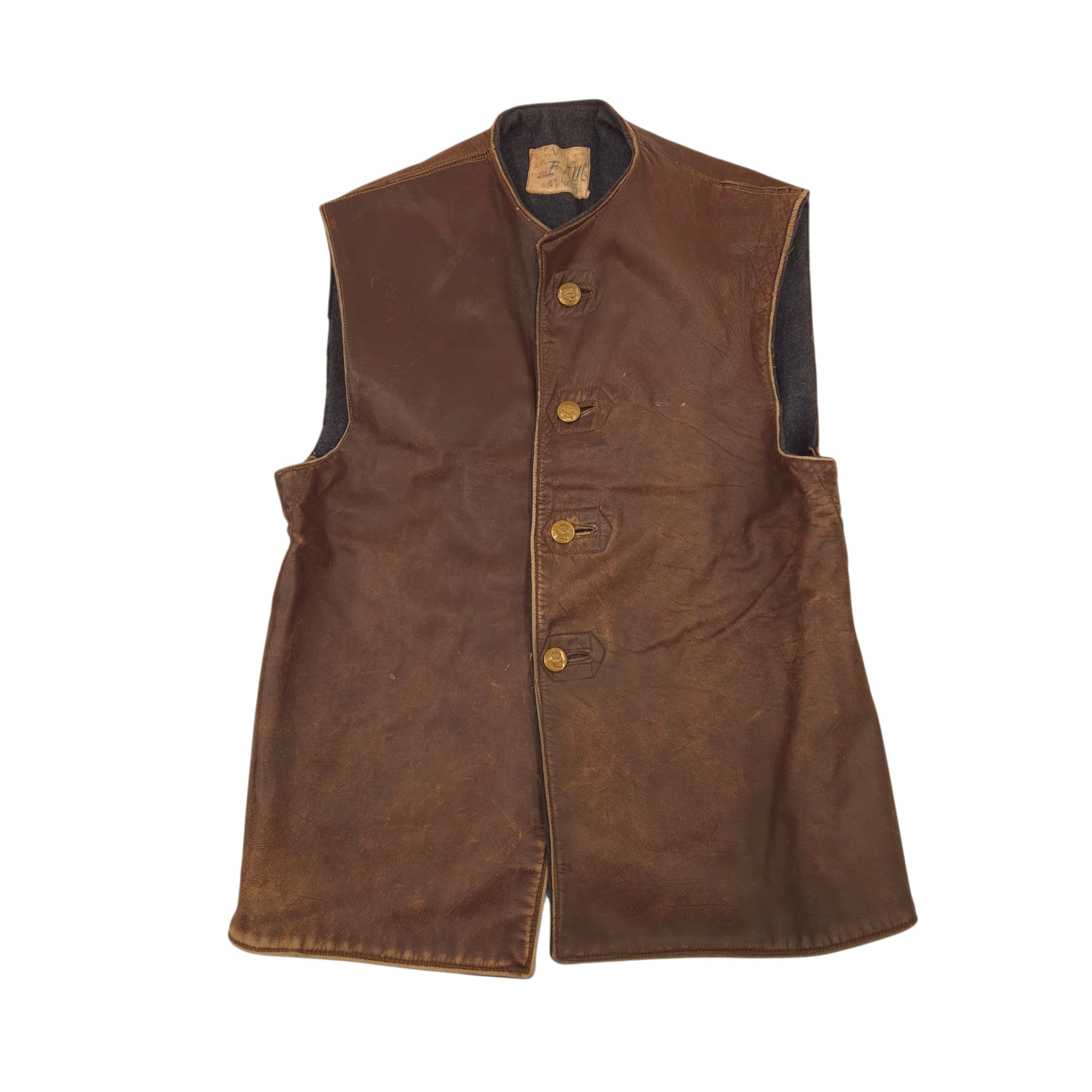 British RAF Leather Jerkin