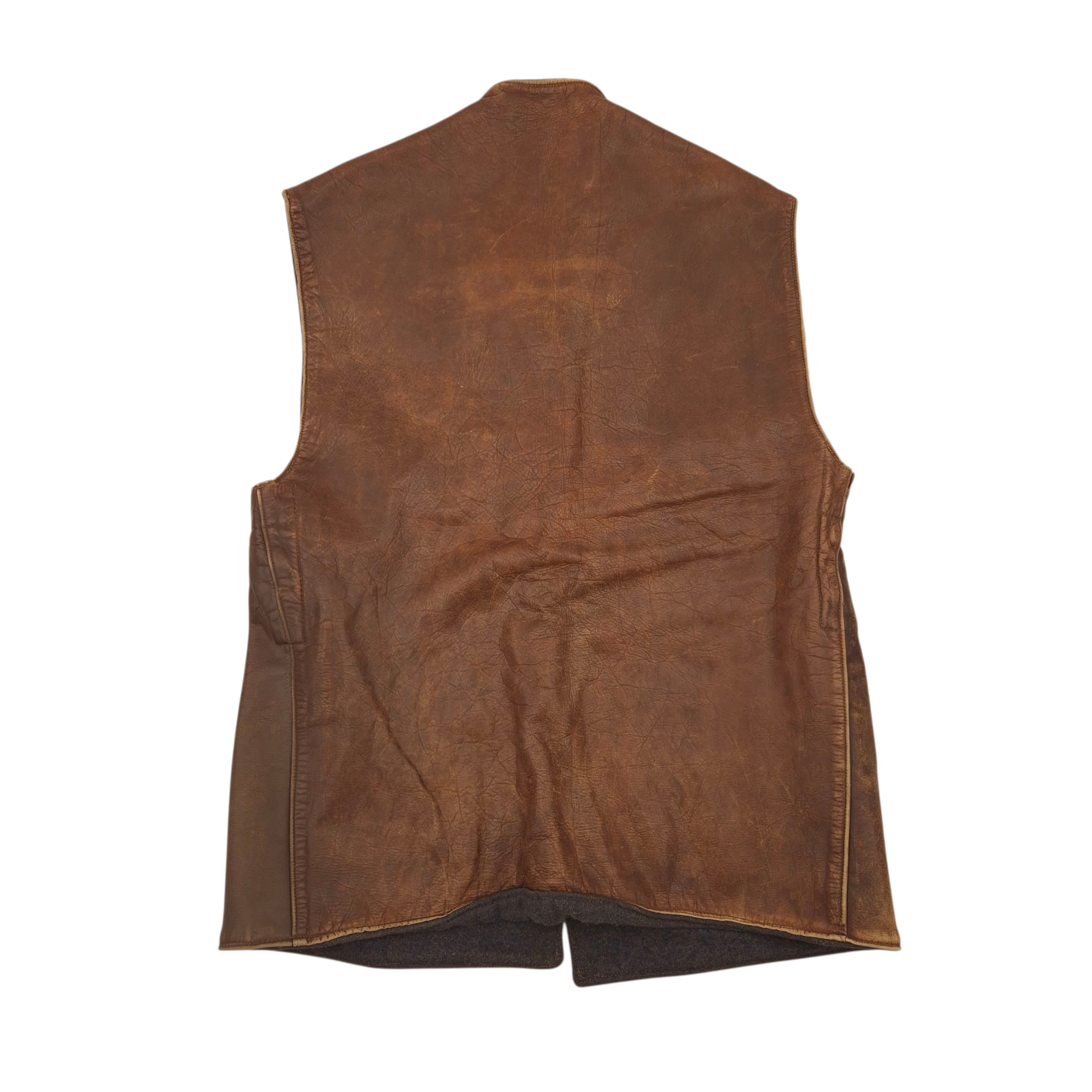 British RAF Leather Jerkin - Image 3