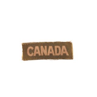 CANADA – Printed shoulder title