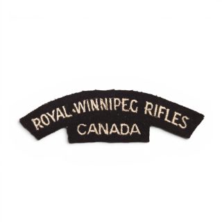 Royal Winnipeg Rifles – Embroidered shoulder title