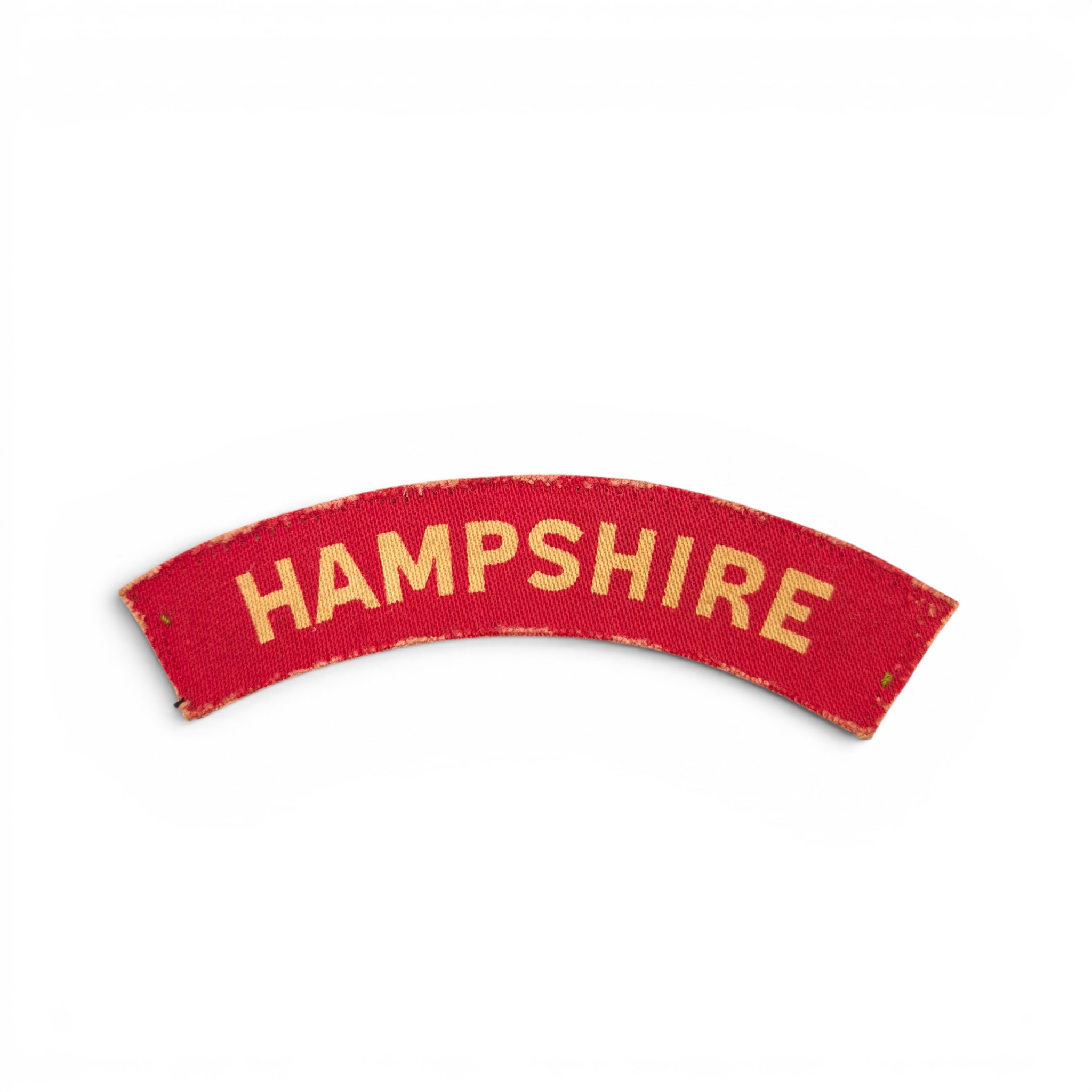 Hampshire Regiment - Printed shoulder title