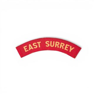 East Surrey – Printed shoulder title