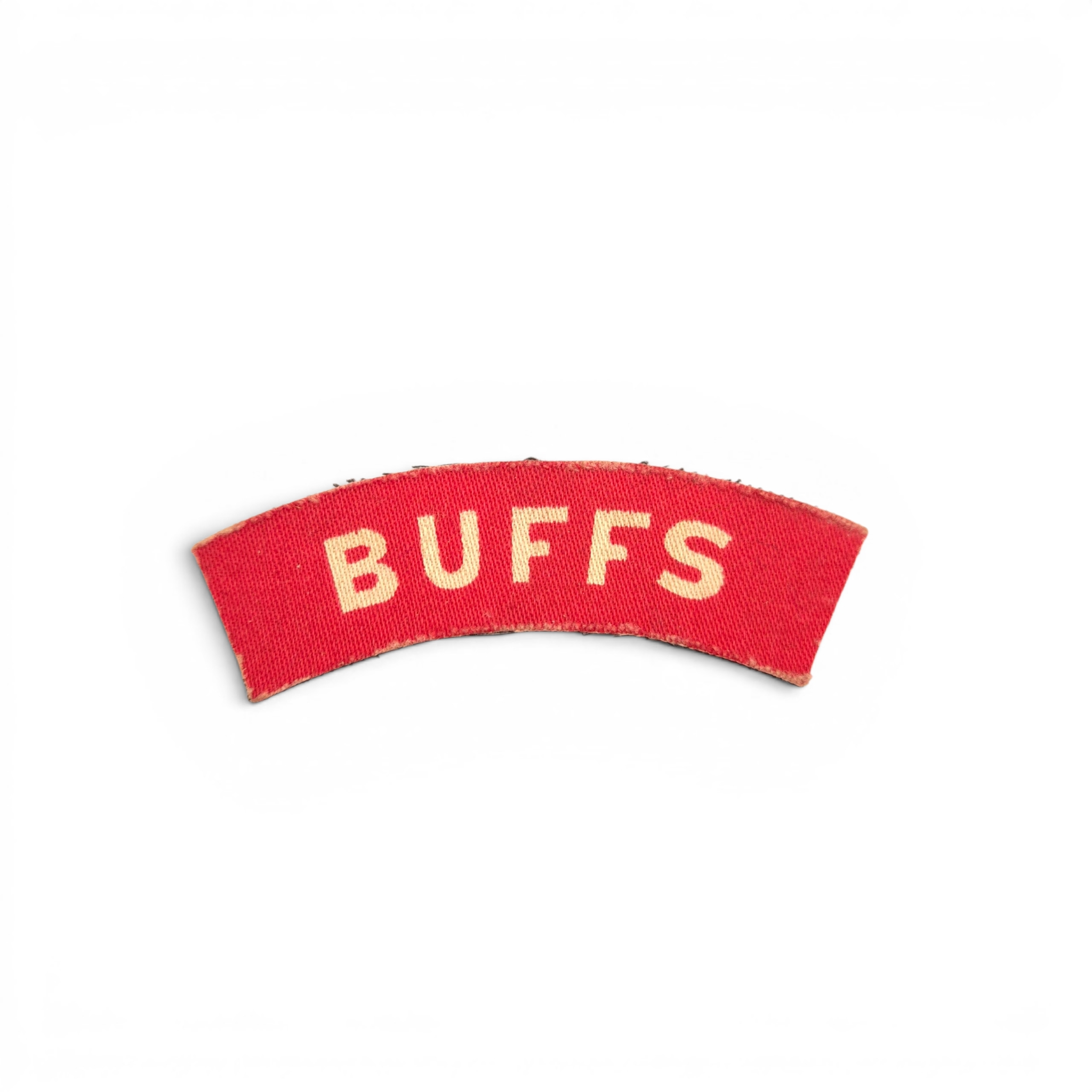 Buffs Regiment - Printed shoulder title