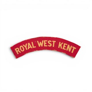 Royal West Kent – Printed shoulder title