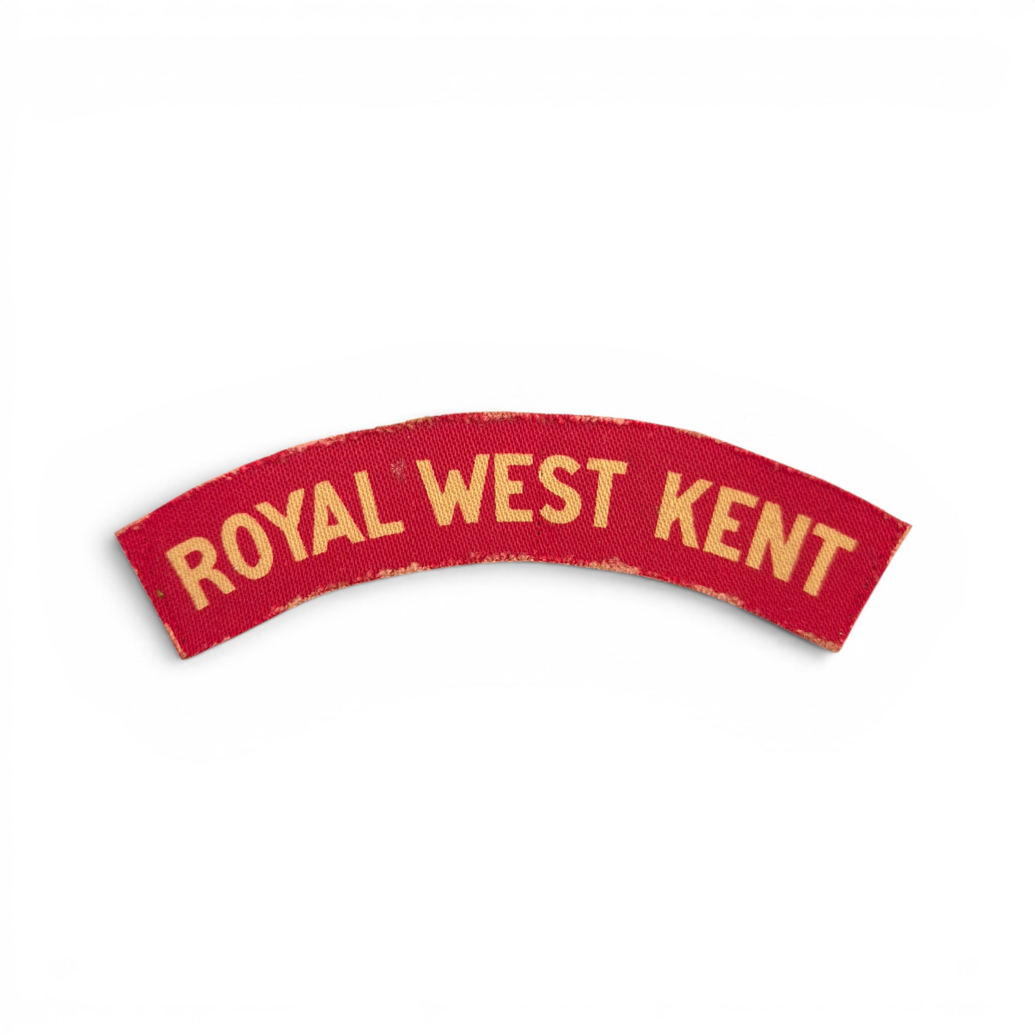 Royal West Kent - Printed shoulder title