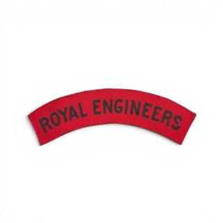 Royal Engineers – Printed shoulder title