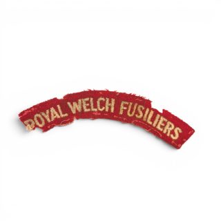 Royal Welsh Fusiliers – Embroidered shoulder title