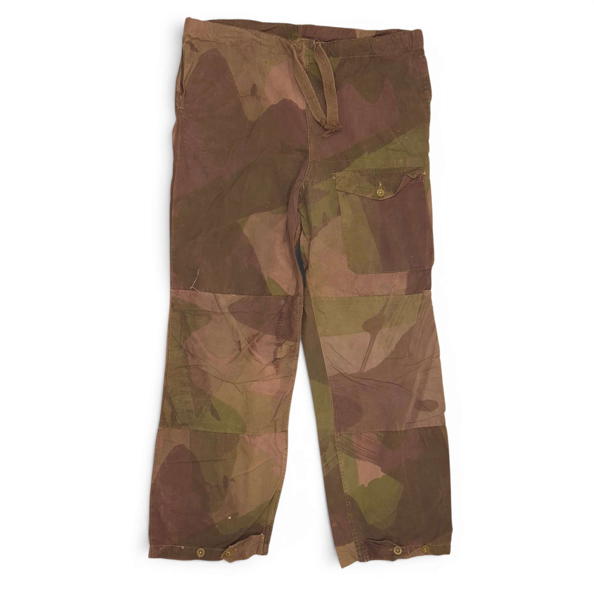 British Trousers, Windproof Camouflaged - 1943 - Image 2
