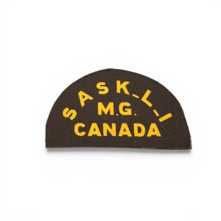 Saskatoon Light Infantry MG – Printed shoulder title