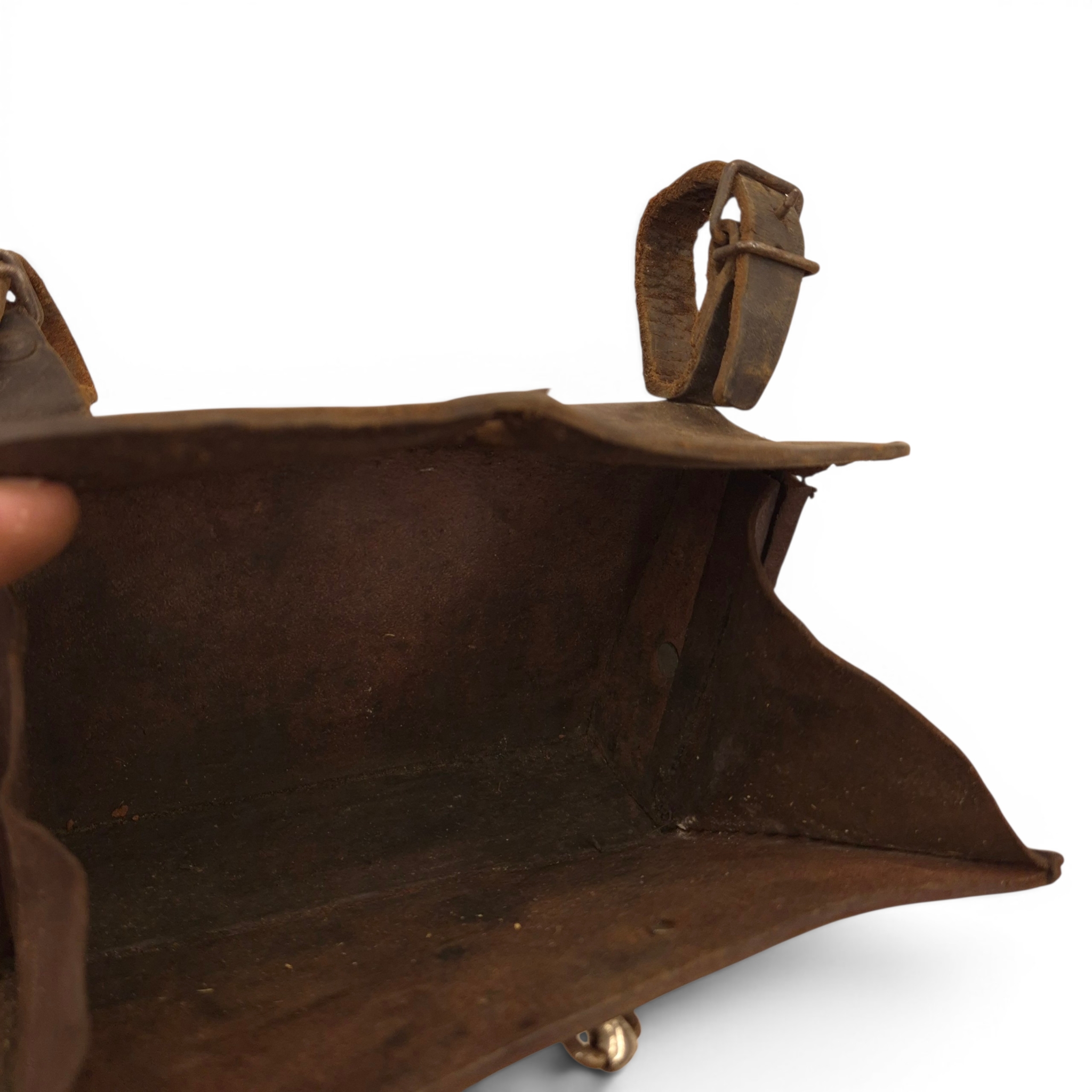 British Army Bicycle Leather Tool Pouch - BROOKS 1943 - Image 10