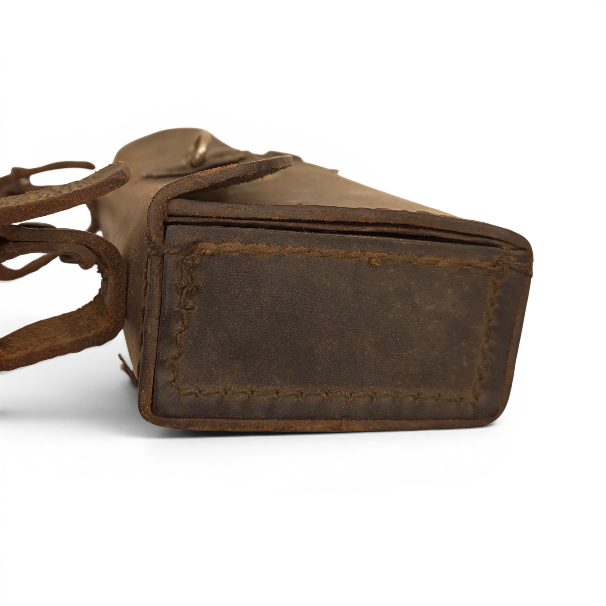 British Army Bicycle Leather Tool Pouch - BROOKS 1943 - Image 5