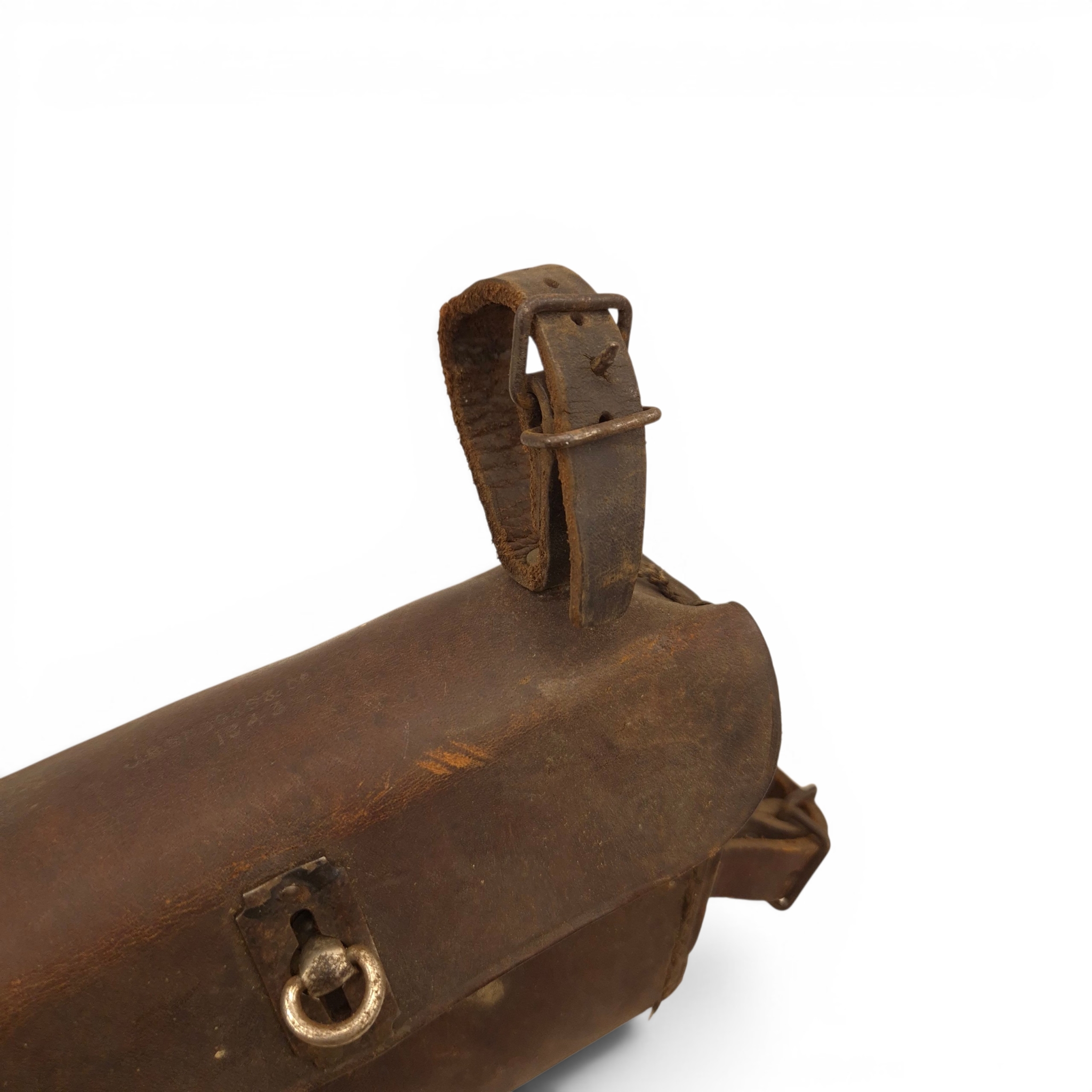 British Army Bicycle Leather Tool Pouch - BROOKS 1943 - Image 6