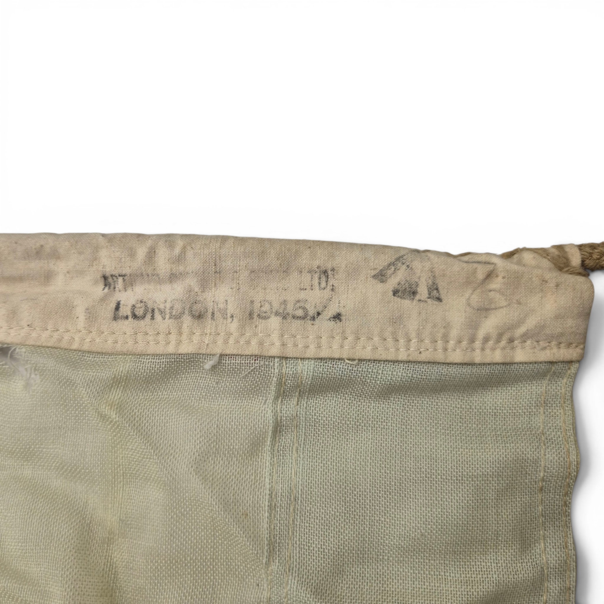 British Red Cross flag - Dated 1945 - Image 2