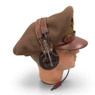 USAAF Officers Crusher Cap and Headphones