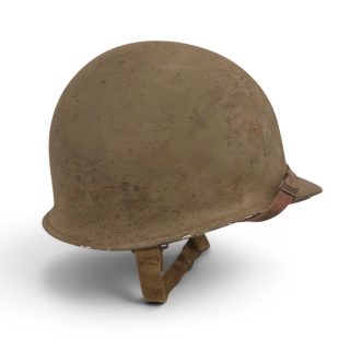 U.S. M1 Fixed-Bale helmet with Westinghouse liner