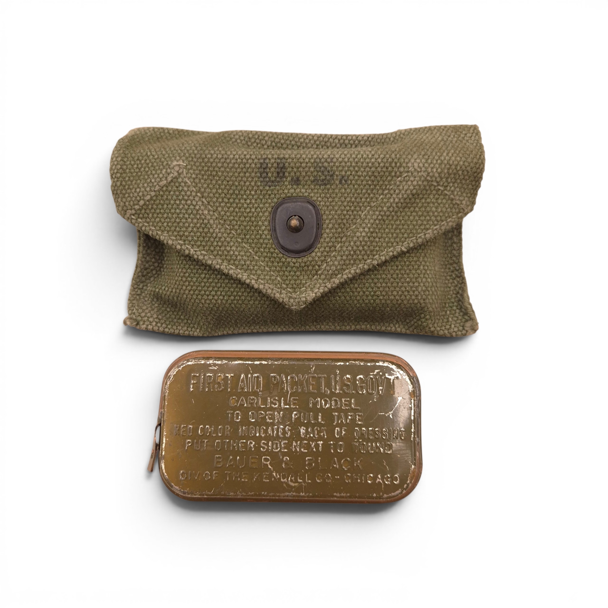 U.S. First Aid Pouch with its First Aid Kit