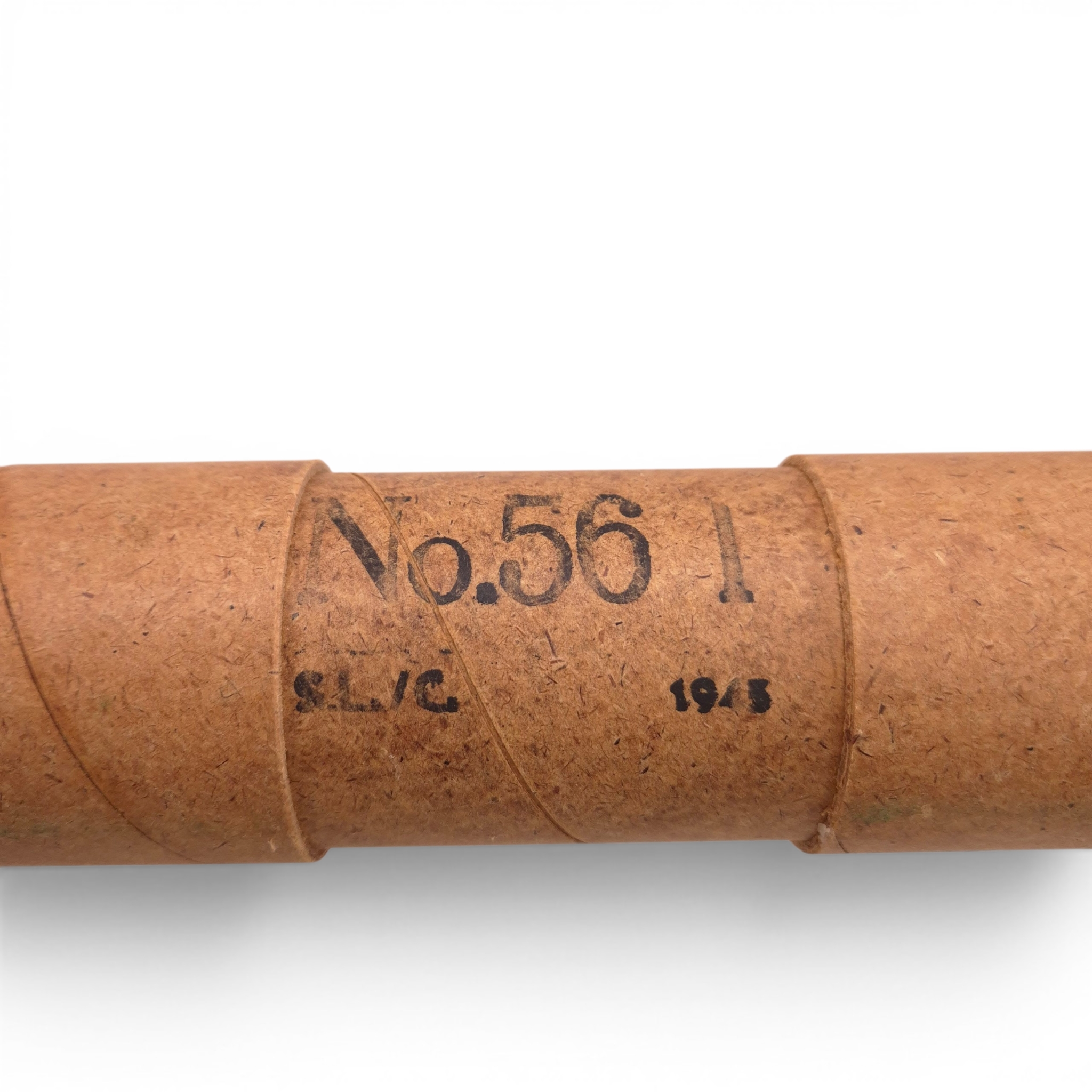 British Cardboard tube Nr 77 Smoke WP container - Image 4