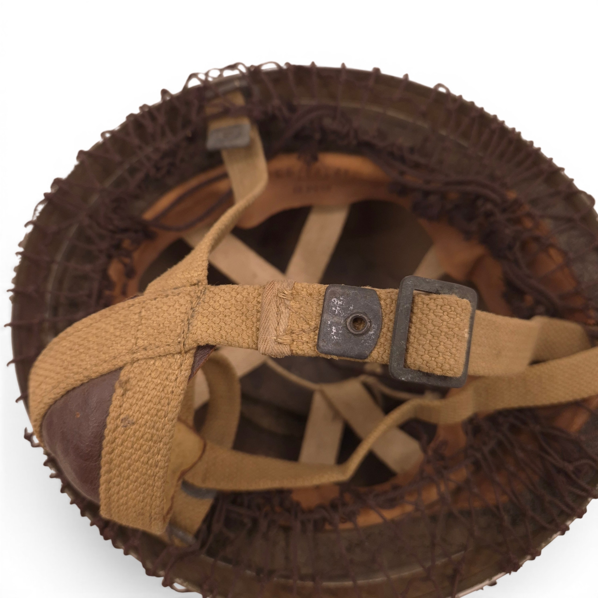 British MkII Paratrooper Helmet - BMB 1943 - Image 7