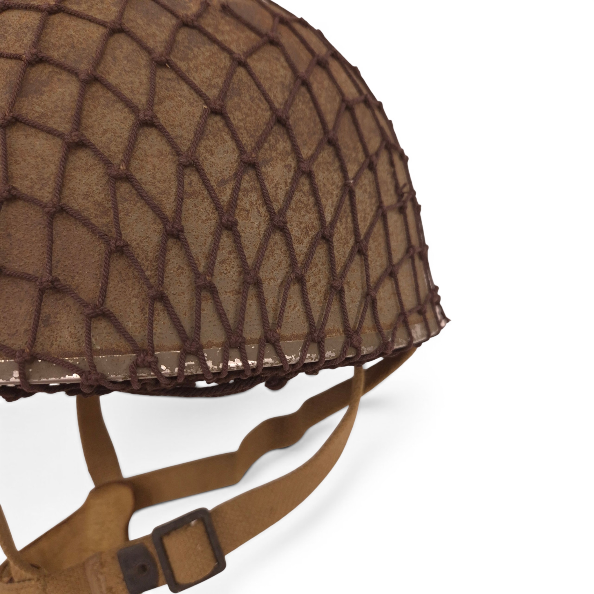British MkII Paratrooper Helmet - BMB 1943 - Image 11