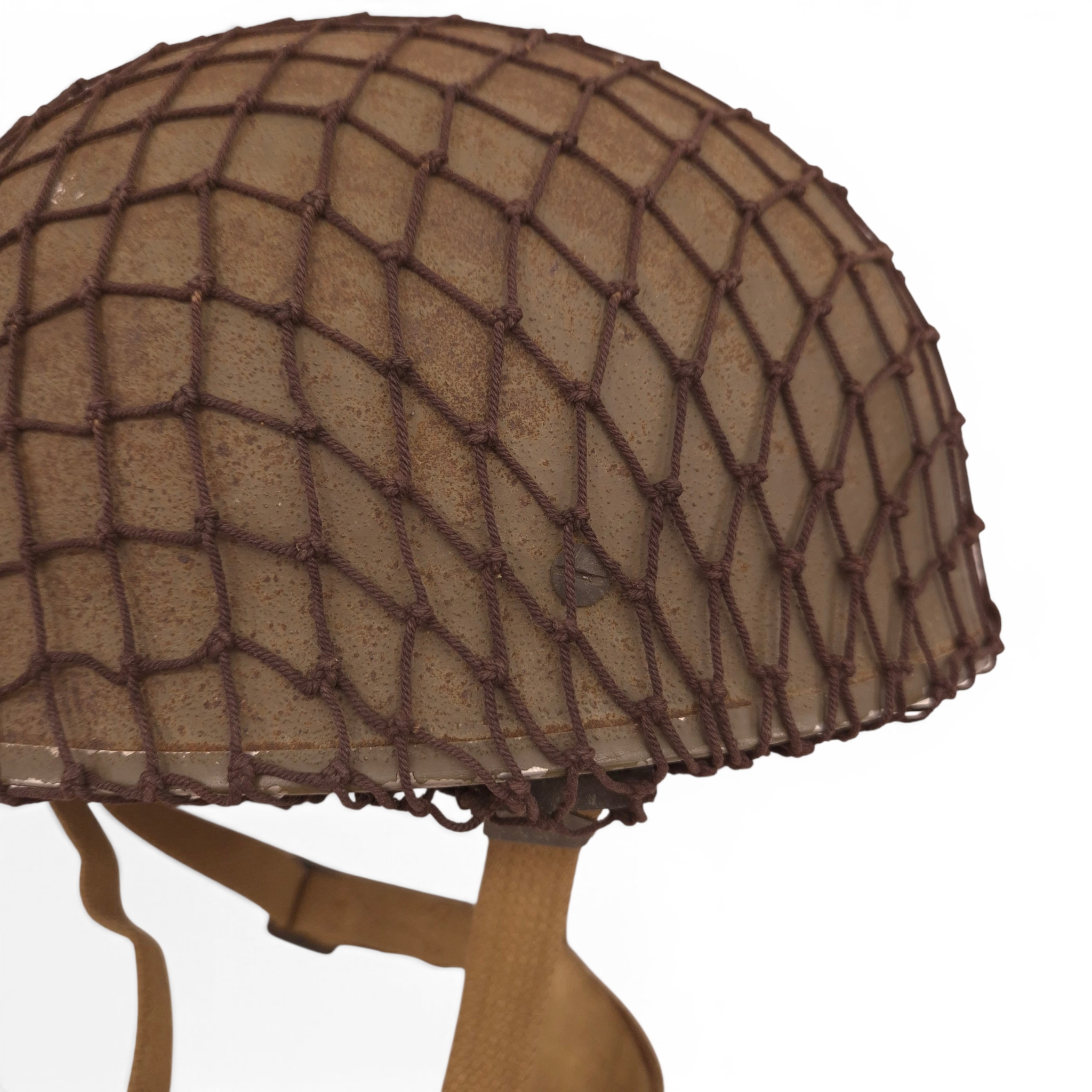 British MkII Paratrooper Helmet - BMB 1943 - Image 14