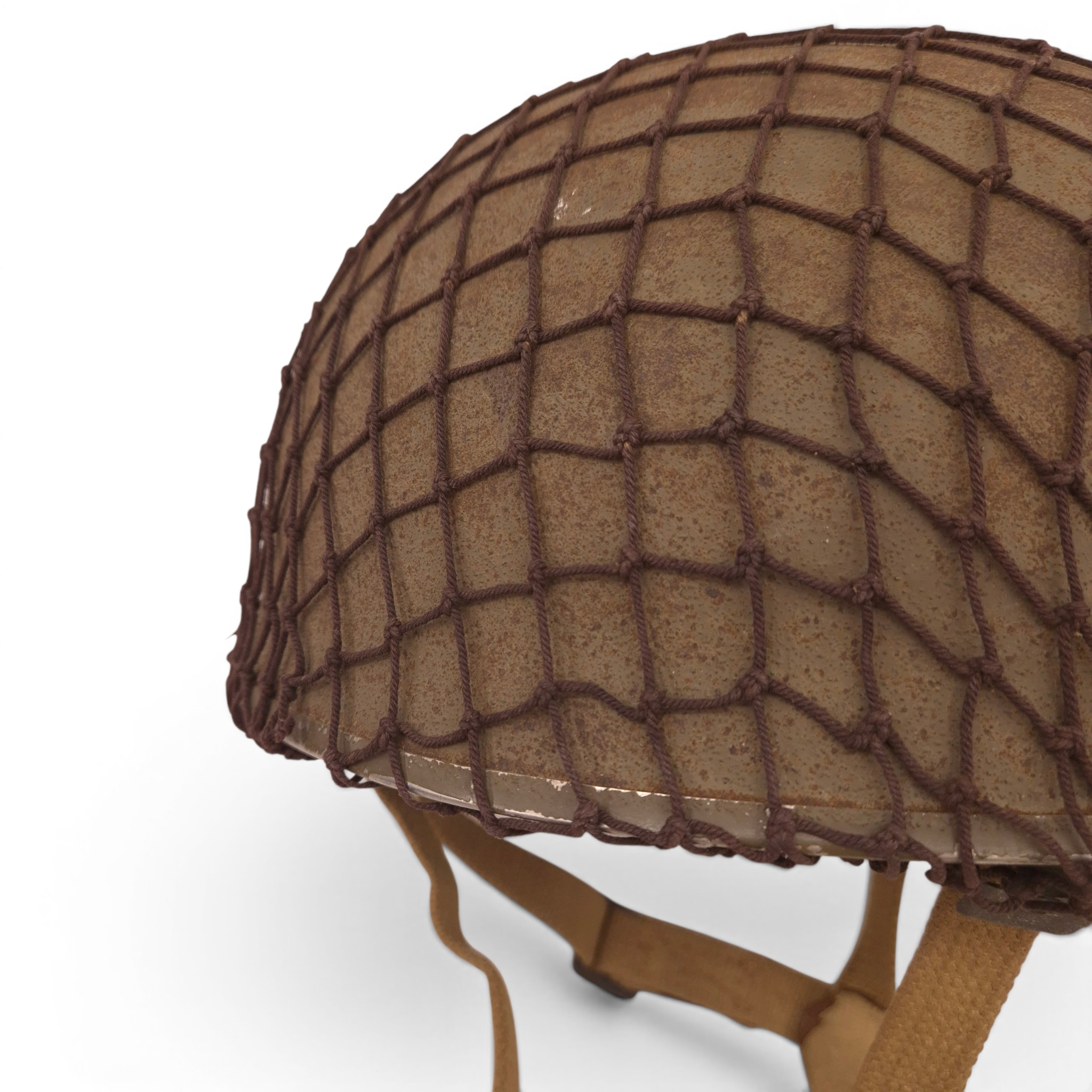 British MkII Paratrooper Helmet - BMB 1943 - Image 12