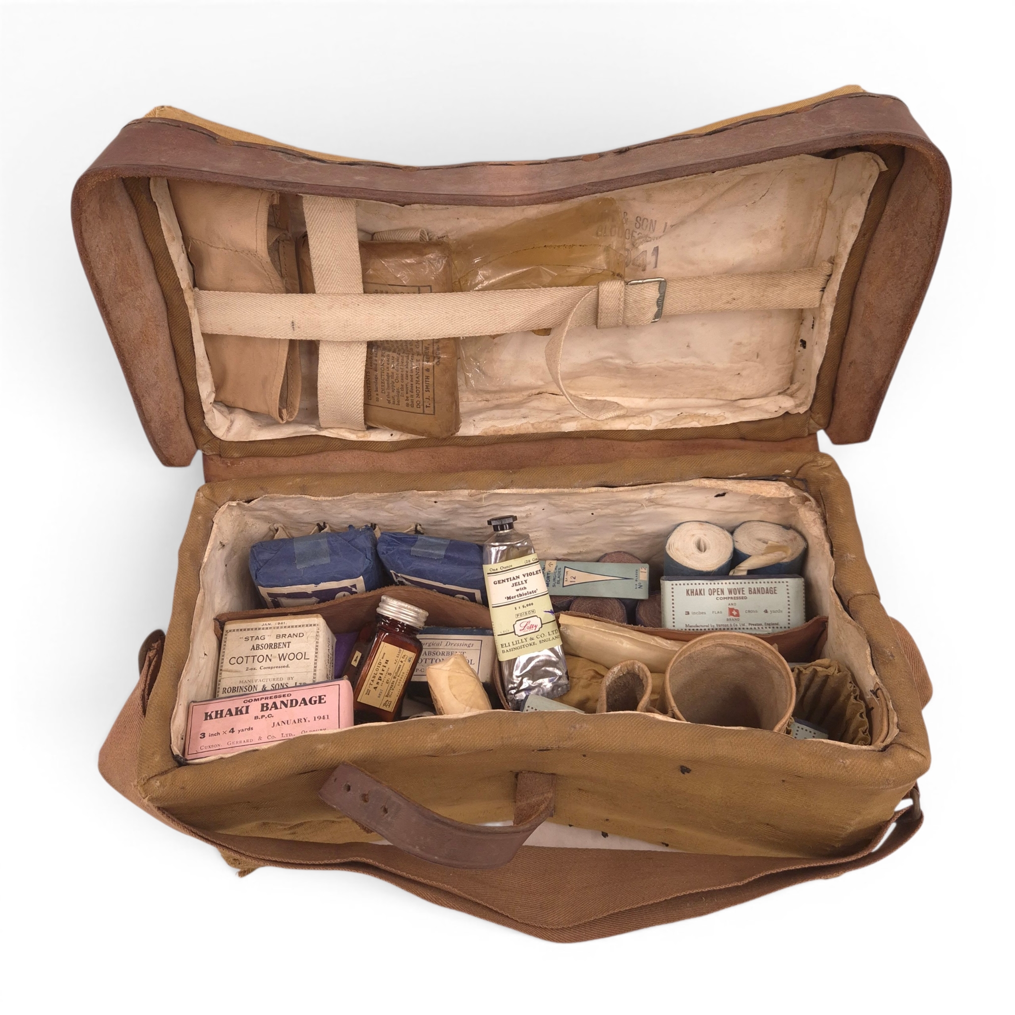British Medical Pannier - 1941 - Image 2