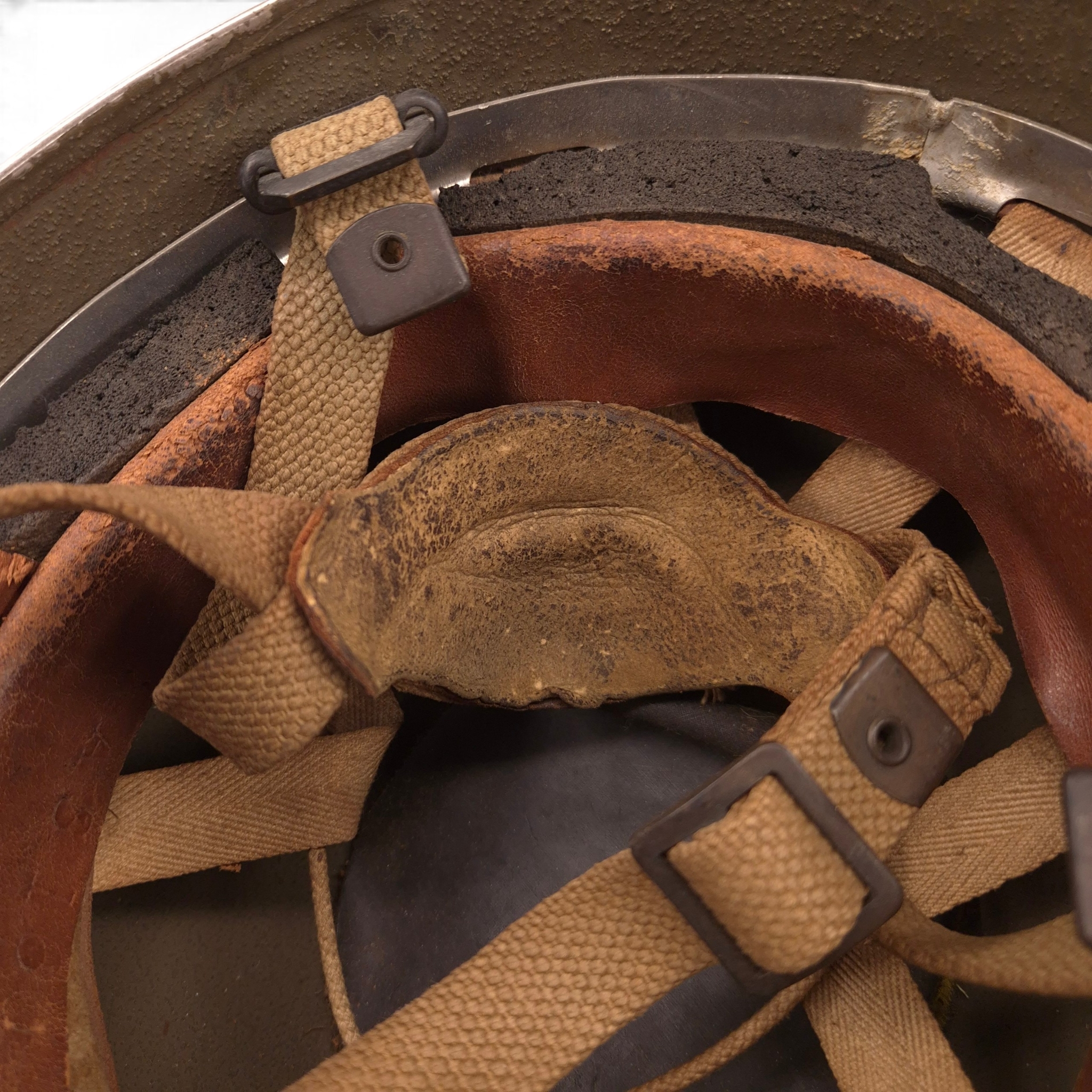 British MkII Paratrooper Helmet - BMB 1944 - "S.A.S." - Image 21