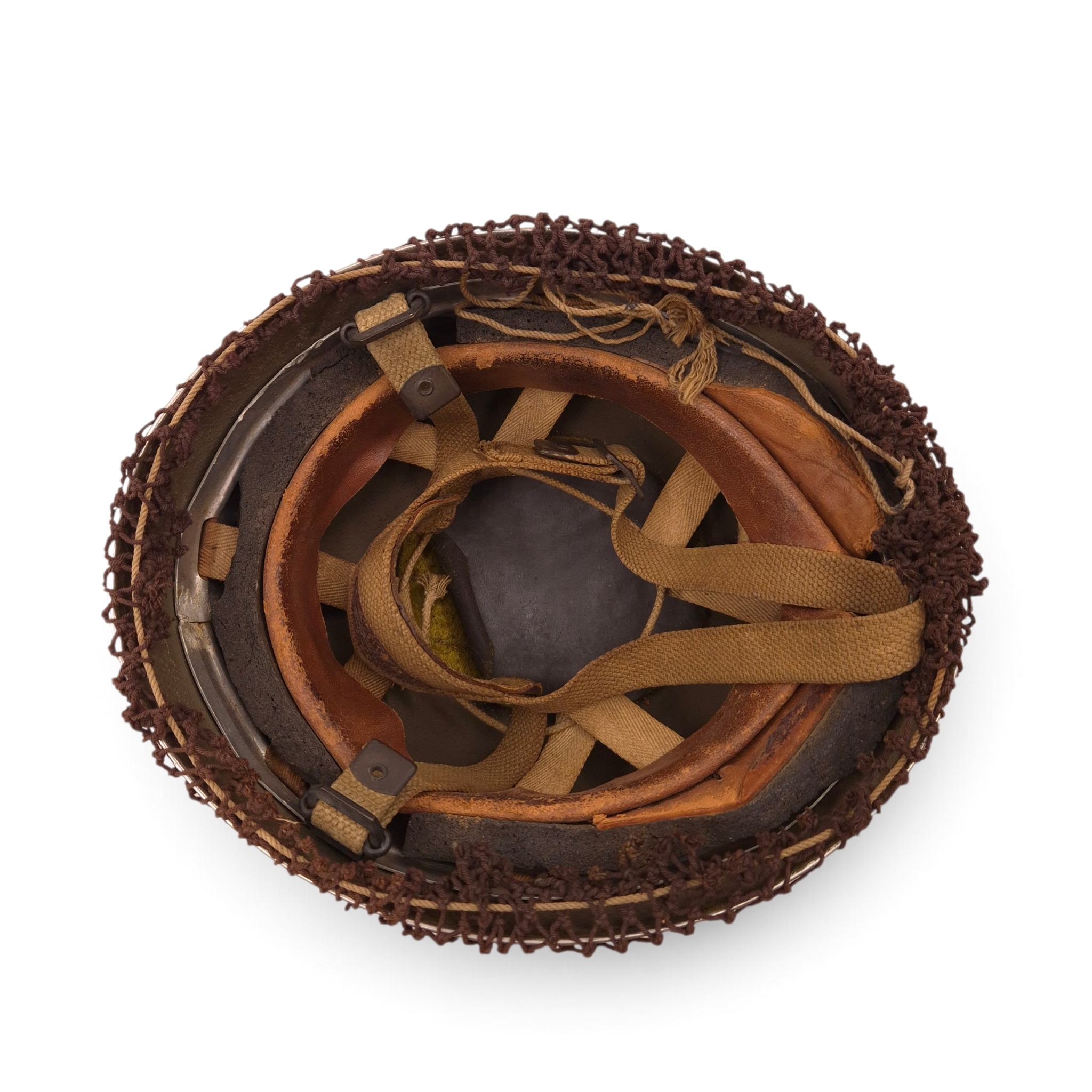 British MkII Paratrooper Helmet - BMB 1944 - "S.A.S." - Image 3